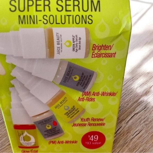 Juice Beauty Other - 🪷 NIB Juice Beauty Super Serum Mini-Solutions Kit